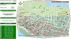 plan interractif de Lagos (Nigeria)